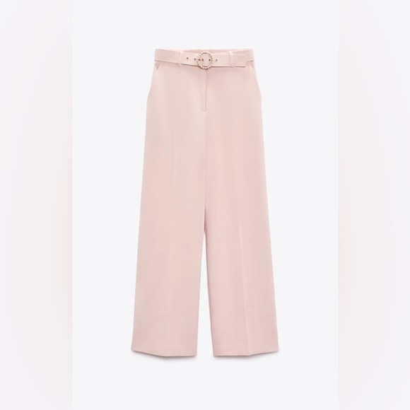 NWT Zara pearl belt culottes - Picture 2 of 5